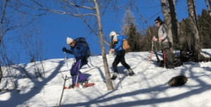 Snow shoeing in Sainte Foy Tarentaise