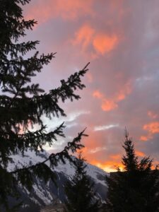 Evening Sky in Sainte Foy