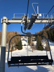 The lifts are asleep in Sainte Foy