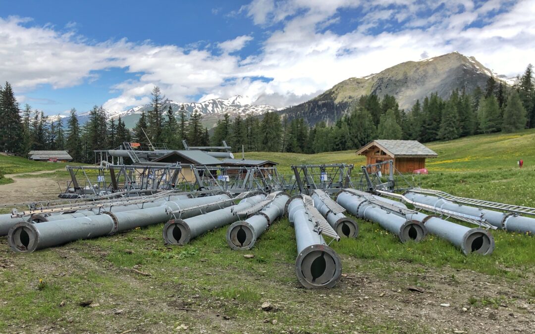 New Chairlift in Sainte Foy  (Not the Official Engineer’s Report) ~ Part 4