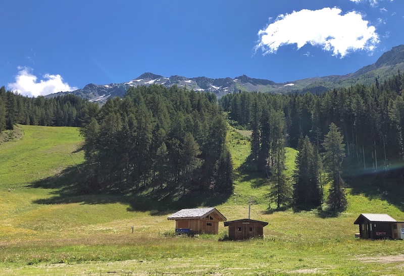 Arpettaz Base Station at Sainte Foy