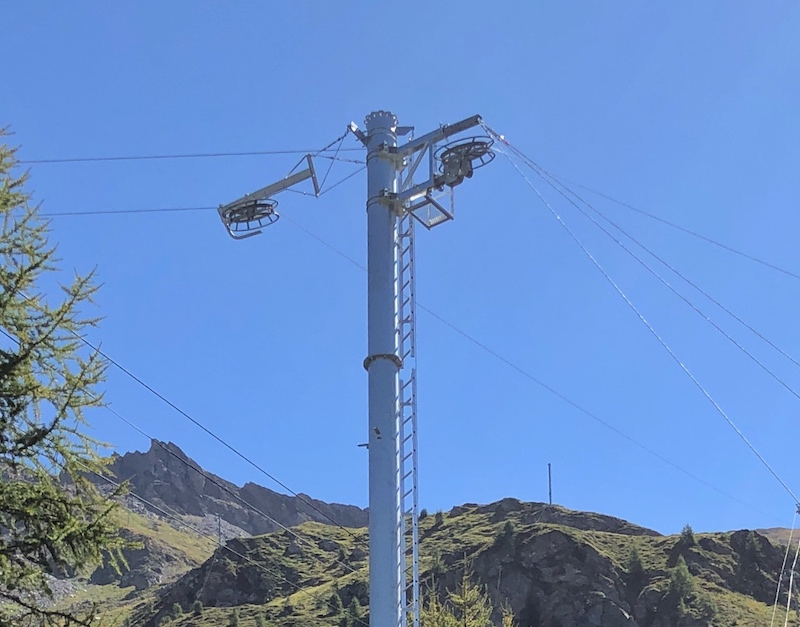 New Catex Pylon in Sainte Foy