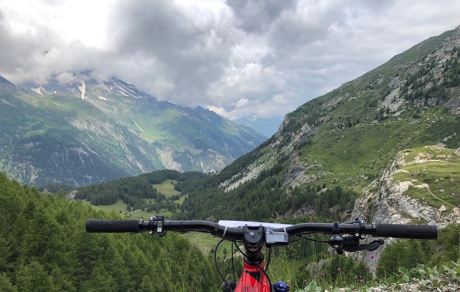 Electric biking in Sainte Foy