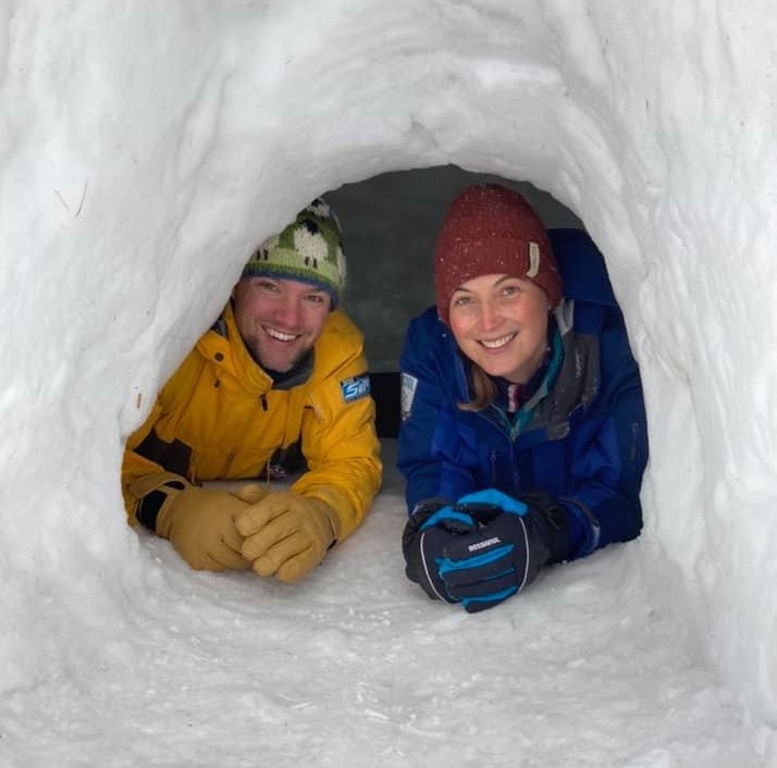 Igloo in Sainte Foy