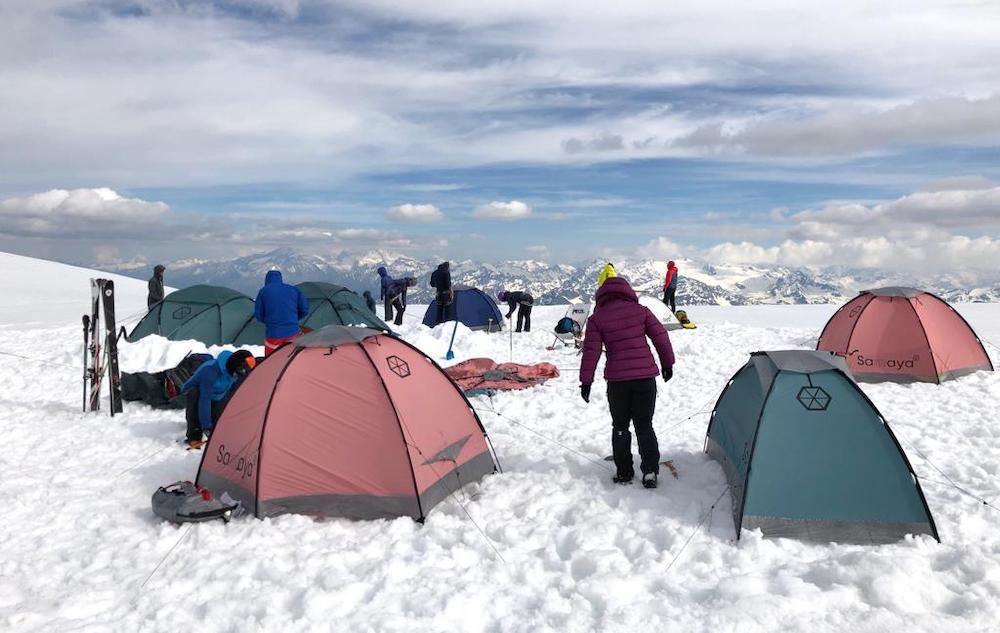 Camping on the Glacier du Géant : Part 1/2 – Getting there