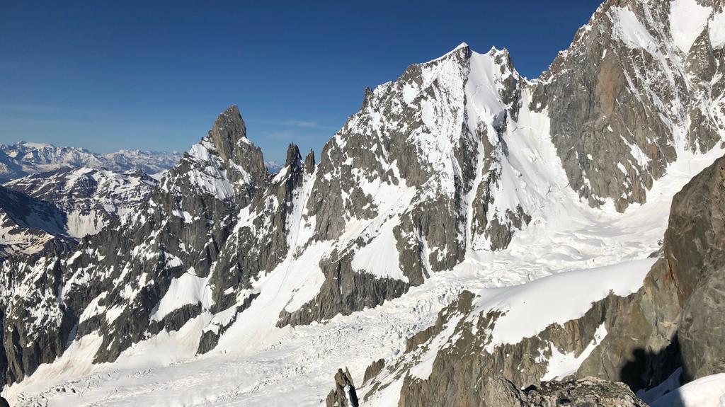 Icefall on the glacier