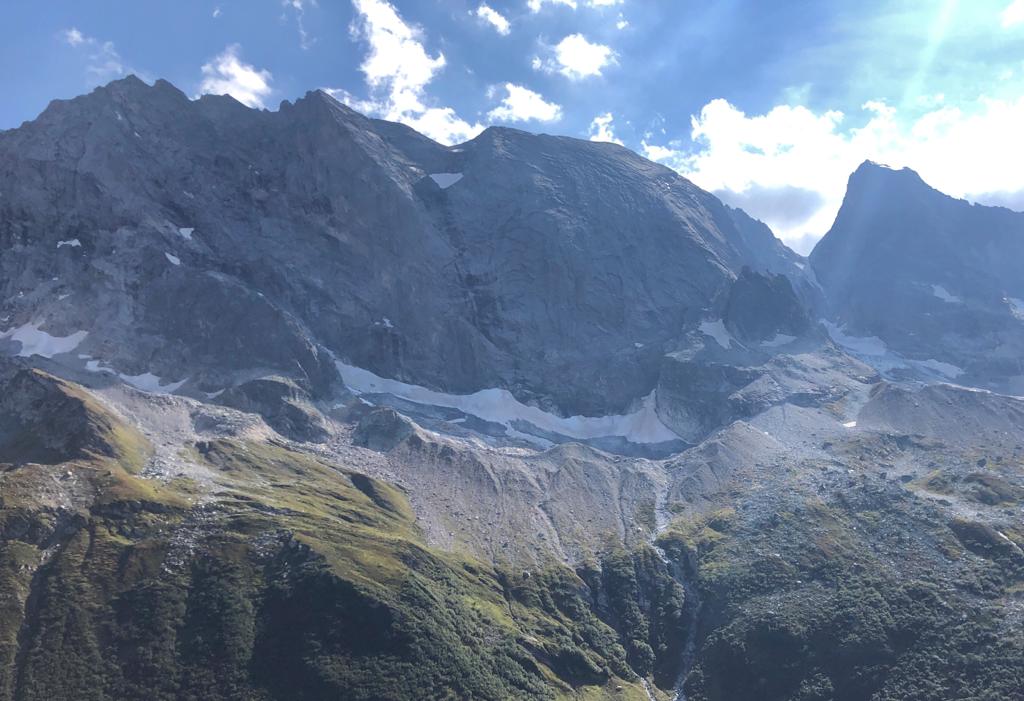 Receding Glaciers in the Parc National de la Vanoise