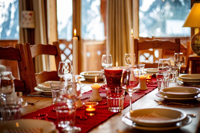 Chalet Le Refuge_Sainte Foy Tarentaise Ski Resort_Dining area_Ski holiday accommodation