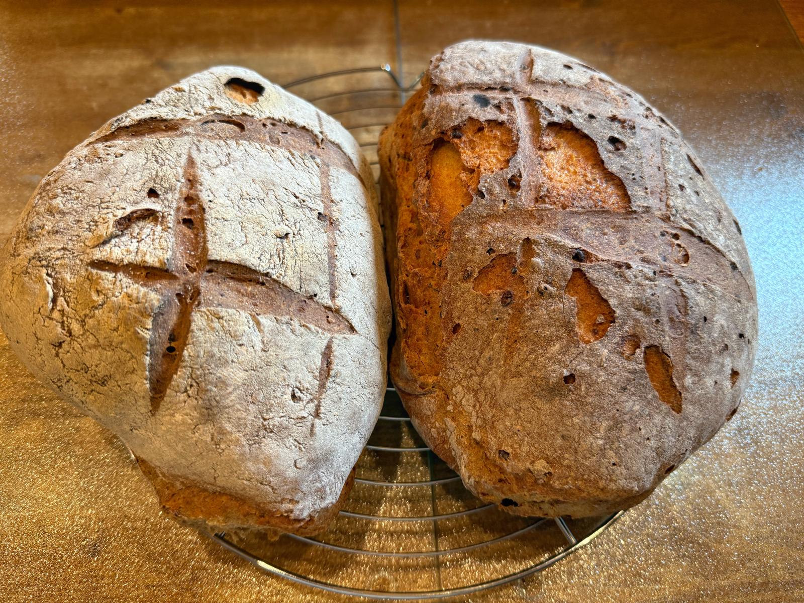 Loaves of Gurraz bread